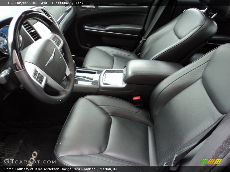 Gloss Black / Black 2014 Chrysler 300 C AWD