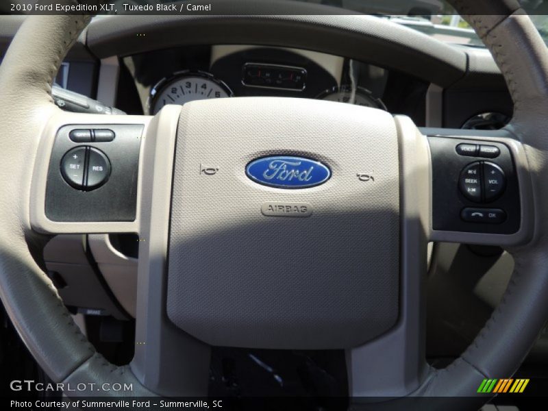 Tuxedo Black / Camel 2010 Ford Expedition XLT