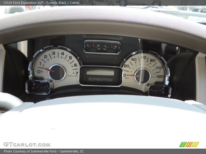 Tuxedo Black / Camel 2010 Ford Expedition XLT