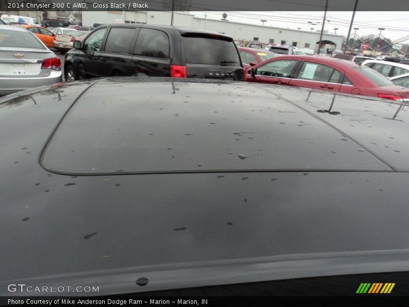 Gloss Black / Black 2014 Chrysler 300 C AWD