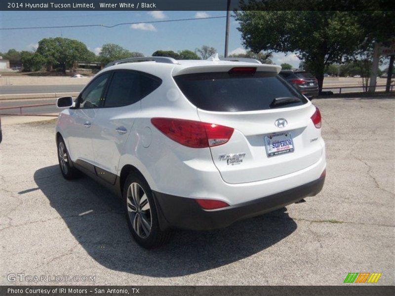 Winter White / Black 2014 Hyundai Tucson Limited