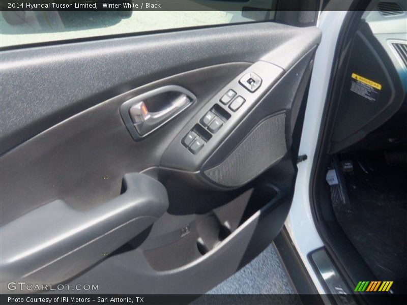 Winter White / Black 2014 Hyundai Tucson Limited