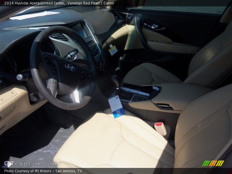 Venetian Red Pearl / Camel 2014 Hyundai Azera Limited Sedan