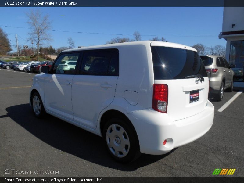 Super White / Dark Gray 2012 Scion xB