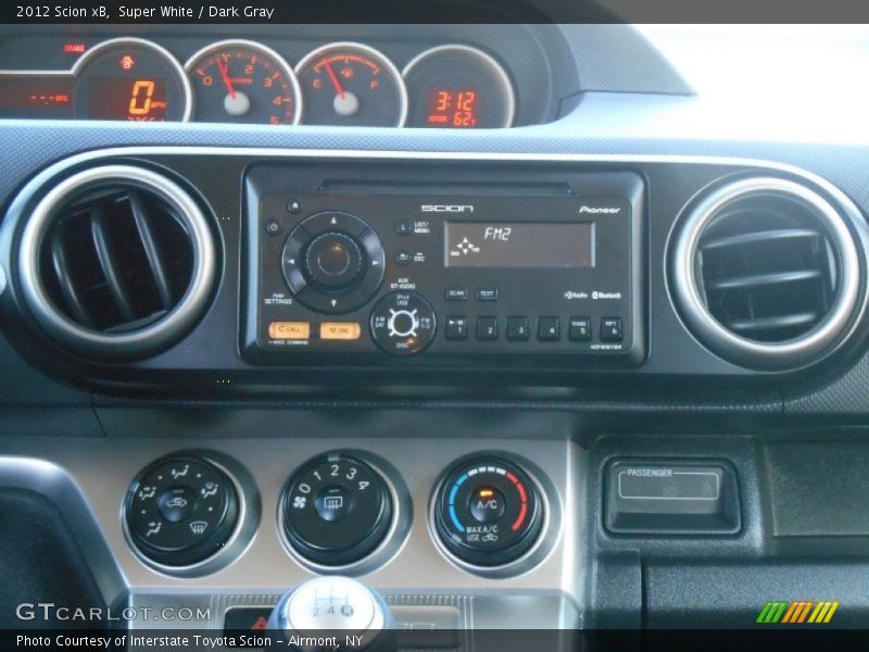 Super White / Dark Gray 2012 Scion xB