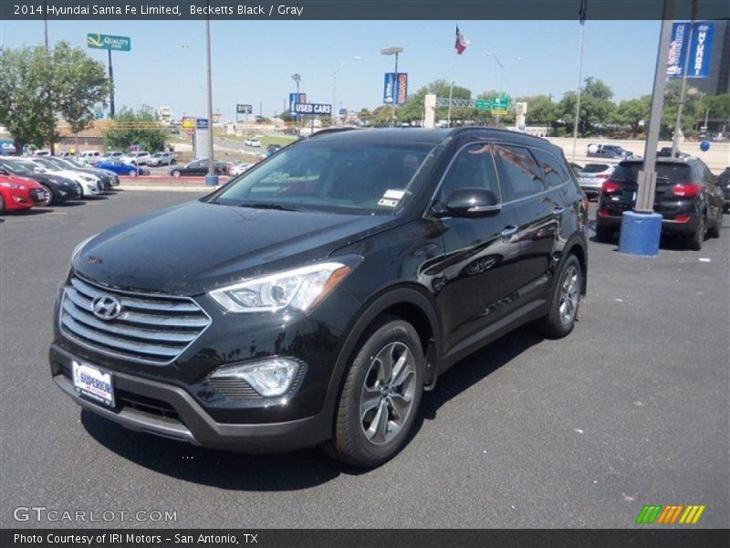 Becketts Black / Gray 2014 Hyundai Santa Fe Limited