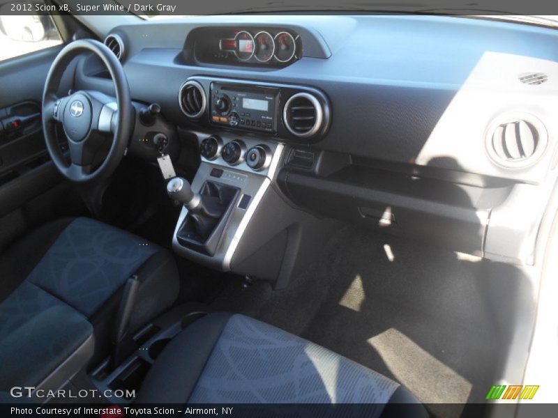 Super White / Dark Gray 2012 Scion xB