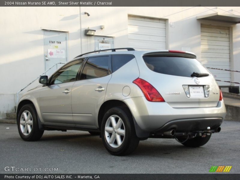 Sheer Silver Metallic / Charcoal 2004 Nissan Murano SE AWD