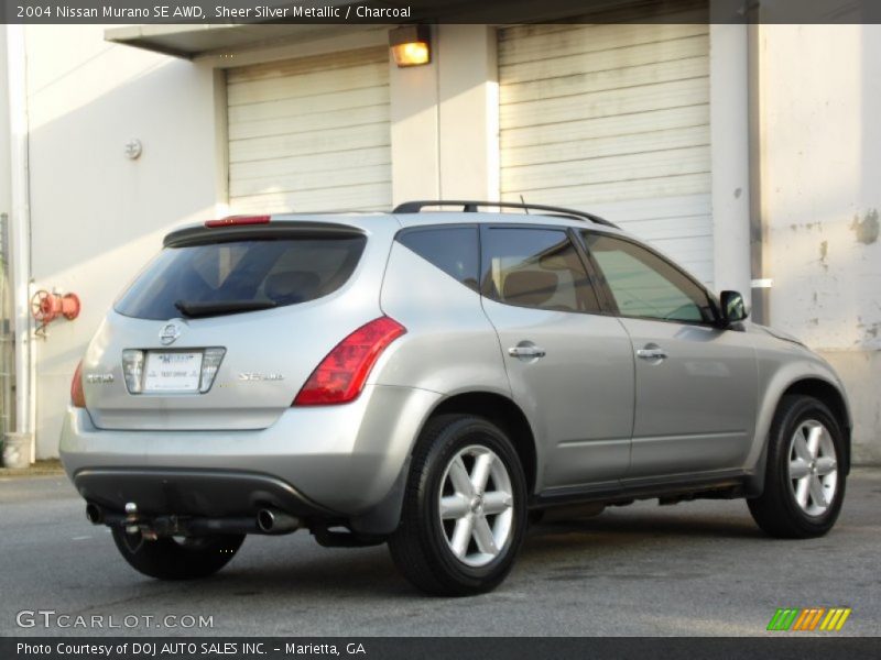 Sheer Silver Metallic / Charcoal 2004 Nissan Murano SE AWD