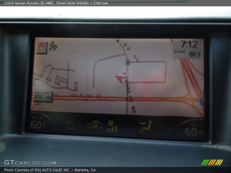 Sheer Silver Metallic / Charcoal 2004 Nissan Murano SE AWD
