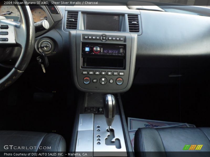 Sheer Silver Metallic / Charcoal 2004 Nissan Murano SE AWD