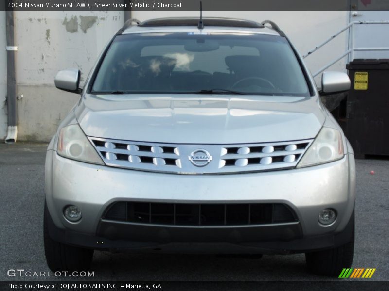 Sheer Silver Metallic / Charcoal 2004 Nissan Murano SE AWD