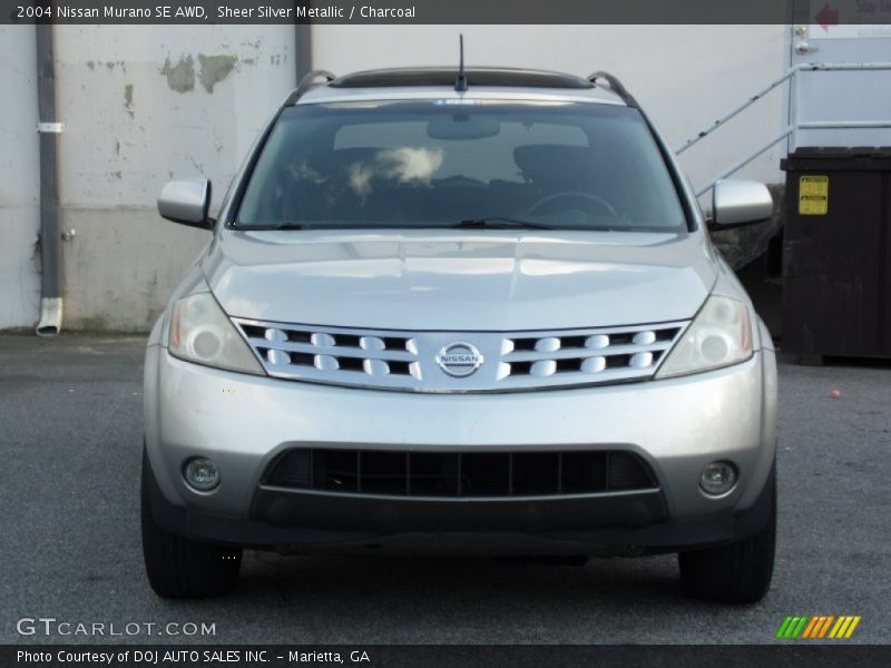 Sheer Silver Metallic / Charcoal 2004 Nissan Murano SE AWD