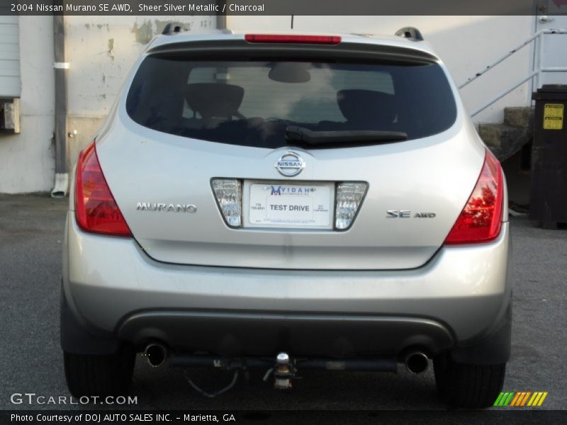 Sheer Silver Metallic / Charcoal 2004 Nissan Murano SE AWD