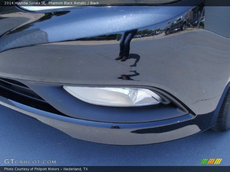 Phantom Black Metallic / Black 2014 Hyundai Sonata SE