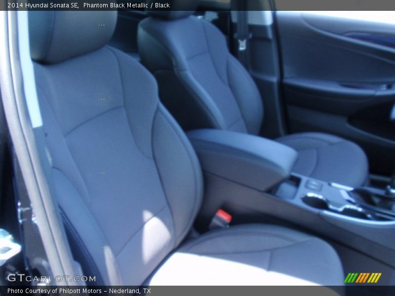Phantom Black Metallic / Black 2014 Hyundai Sonata SE