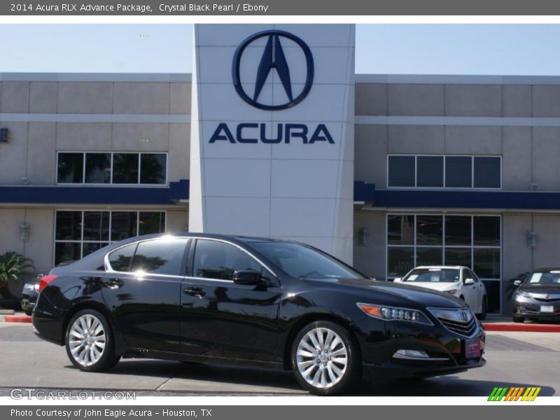 Crystal Black Pearl / Ebony 2014 Acura RLX Advance Package