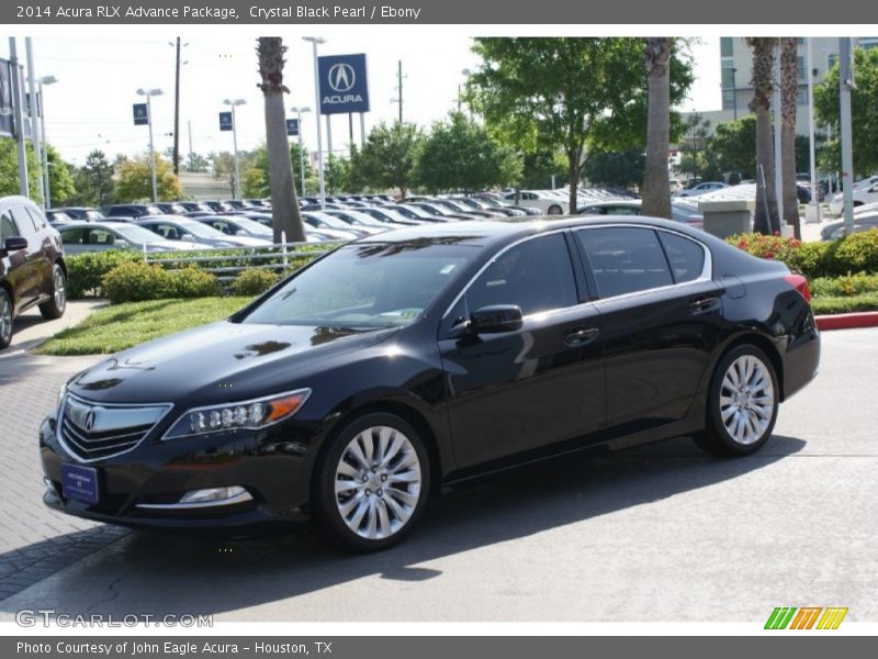 Crystal Black Pearl / Ebony 2014 Acura RLX Advance Package