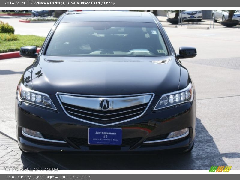 Crystal Black Pearl / Ebony 2014 Acura RLX Advance Package