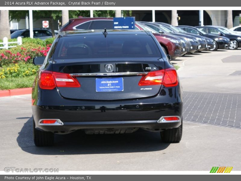 Crystal Black Pearl / Ebony 2014 Acura RLX Advance Package