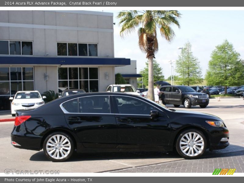 Crystal Black Pearl / Ebony 2014 Acura RLX Advance Package