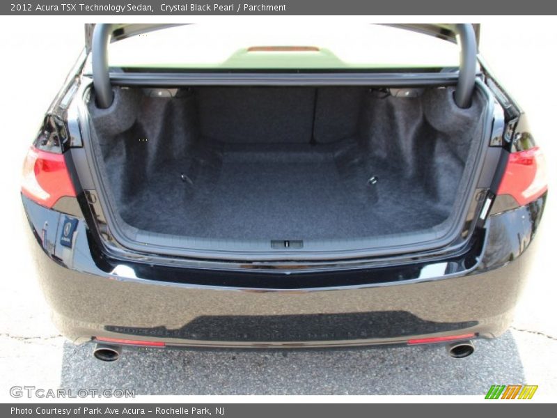 Crystal Black Pearl / Parchment 2012 Acura TSX Technology Sedan