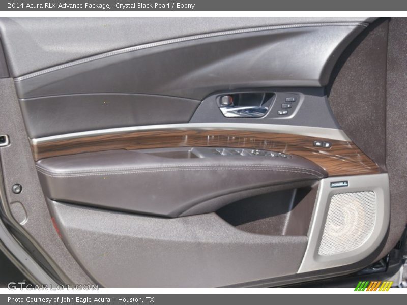 Crystal Black Pearl / Ebony 2014 Acura RLX Advance Package