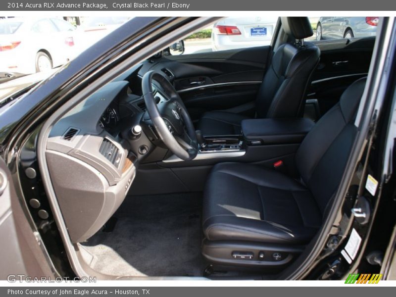 Crystal Black Pearl / Ebony 2014 Acura RLX Advance Package