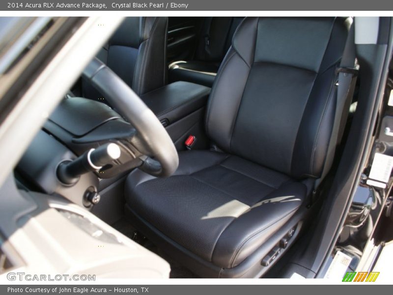Crystal Black Pearl / Ebony 2014 Acura RLX Advance Package