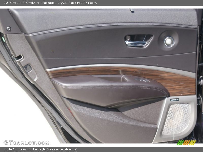Crystal Black Pearl / Ebony 2014 Acura RLX Advance Package