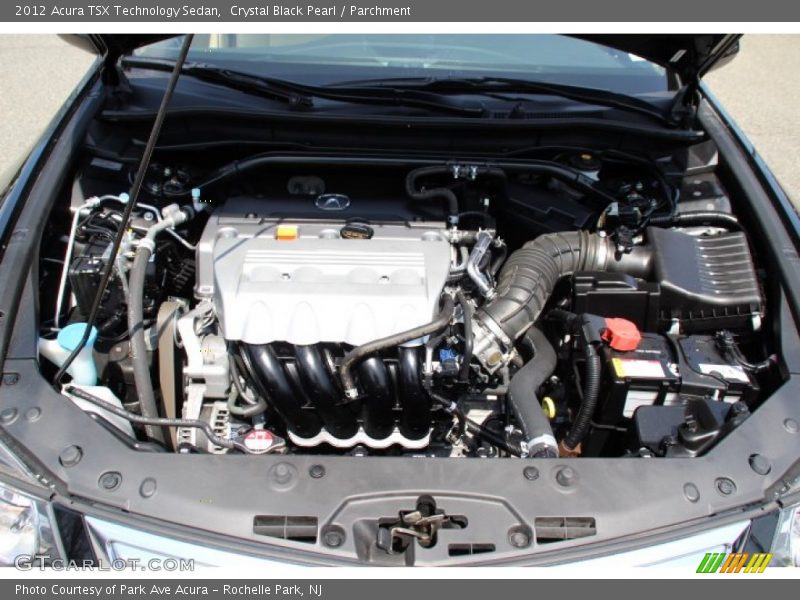 Crystal Black Pearl / Parchment 2012 Acura TSX Technology Sedan