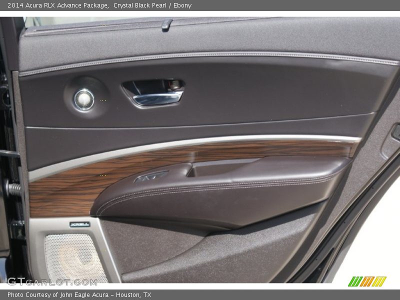 Crystal Black Pearl / Ebony 2014 Acura RLX Advance Package