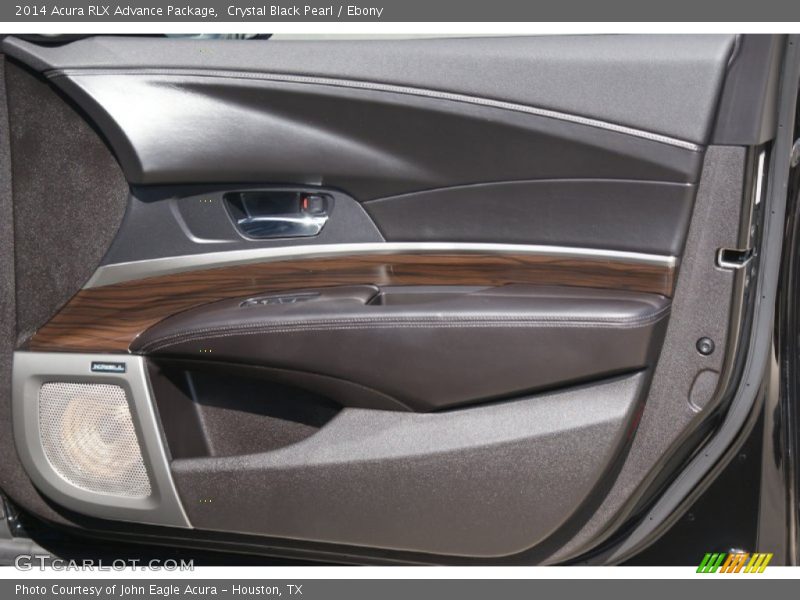 Crystal Black Pearl / Ebony 2014 Acura RLX Advance Package