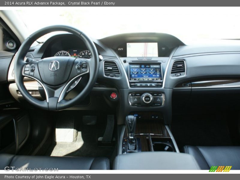 Crystal Black Pearl / Ebony 2014 Acura RLX Advance Package