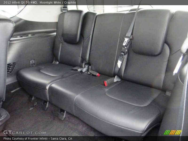 Moonlight White / Graphite 2012 Infiniti QX 56 4WD