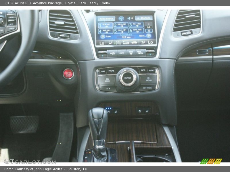 Crystal Black Pearl / Ebony 2014 Acura RLX Advance Package