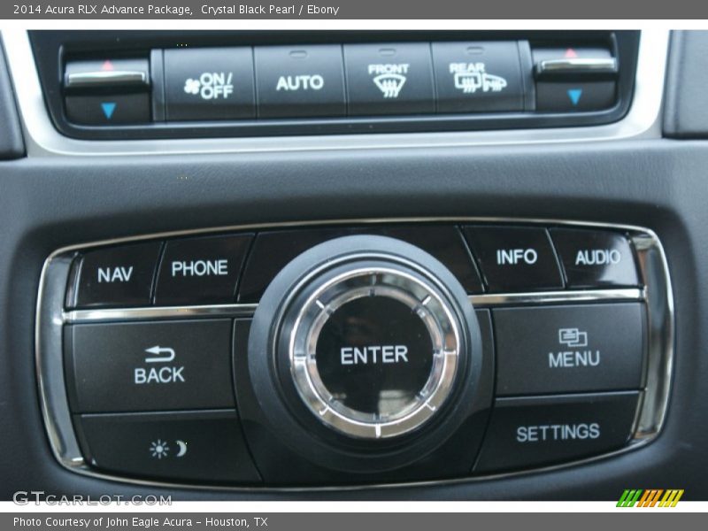 Crystal Black Pearl / Ebony 2014 Acura RLX Advance Package