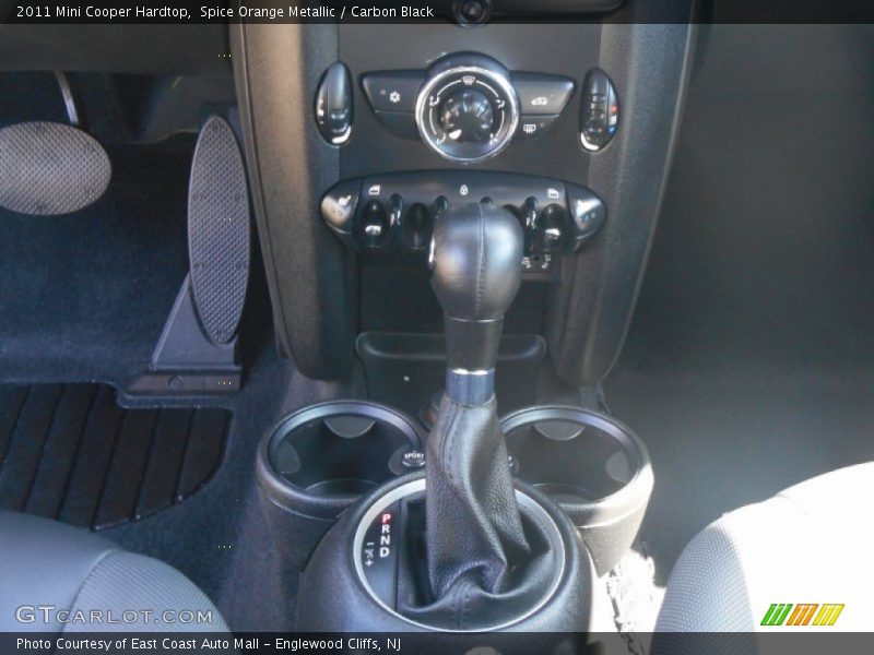 Spice Orange Metallic / Carbon Black 2011 Mini Cooper Hardtop