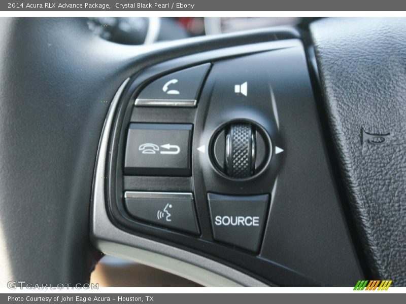 Crystal Black Pearl / Ebony 2014 Acura RLX Advance Package