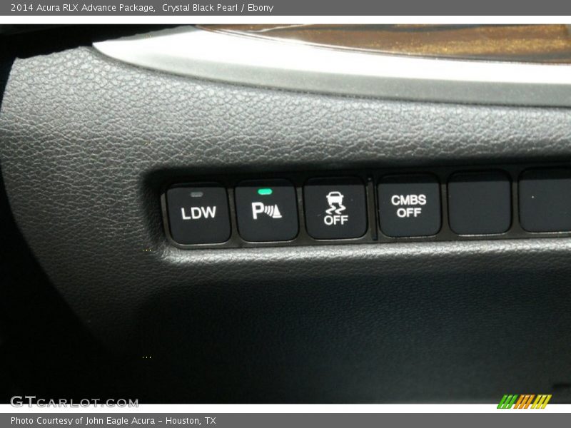 Crystal Black Pearl / Ebony 2014 Acura RLX Advance Package