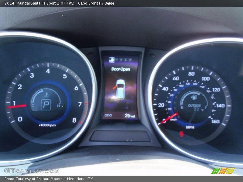 Cabo Bronze / Beige 2014 Hyundai Santa Fe Sport 2.0T FWD