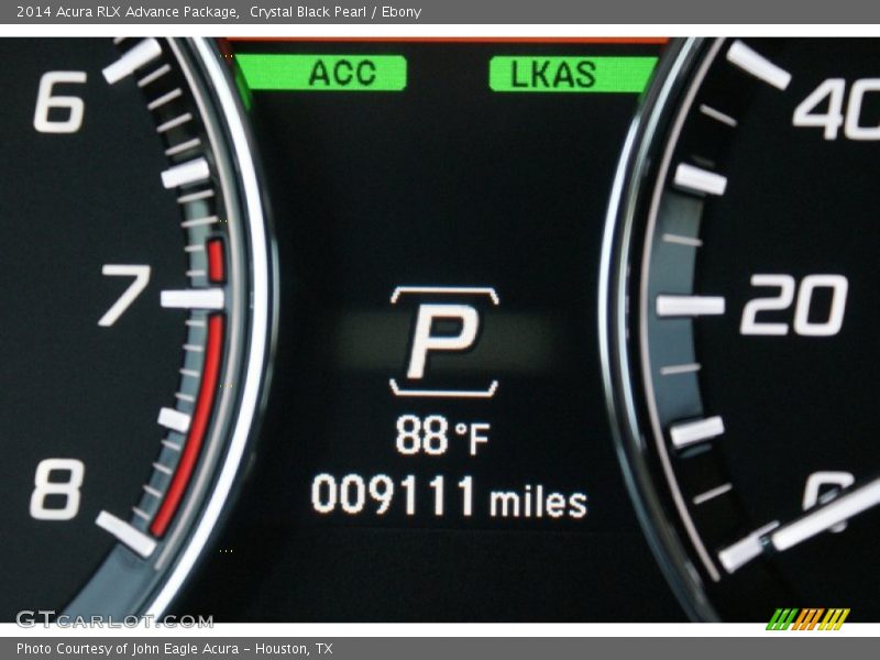 Crystal Black Pearl / Ebony 2014 Acura RLX Advance Package