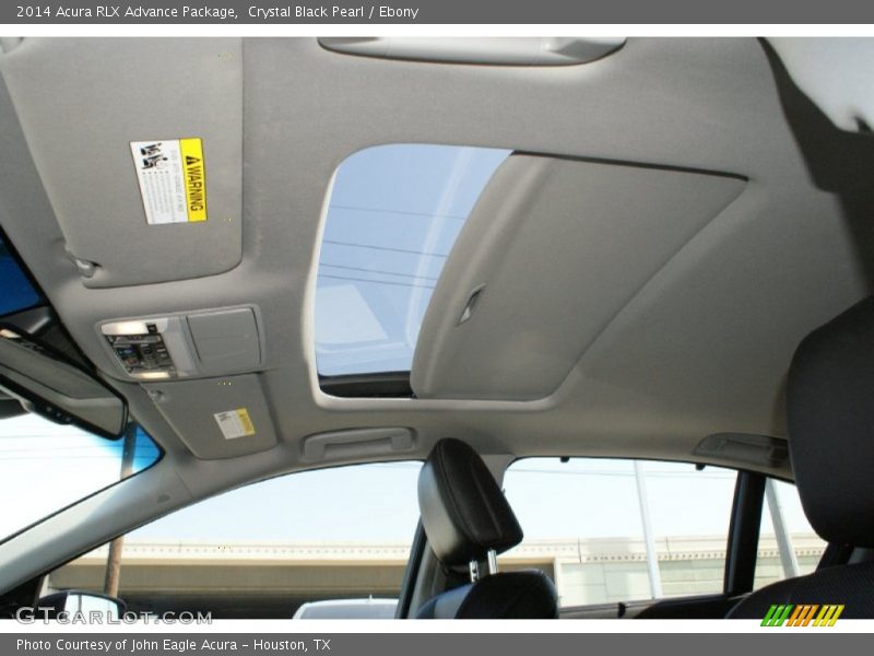 Crystal Black Pearl / Ebony 2014 Acura RLX Advance Package