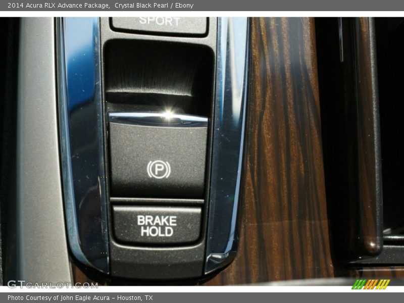 Crystal Black Pearl / Ebony 2014 Acura RLX Advance Package