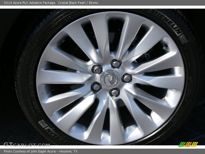 Crystal Black Pearl / Ebony 2014 Acura RLX Advance Package