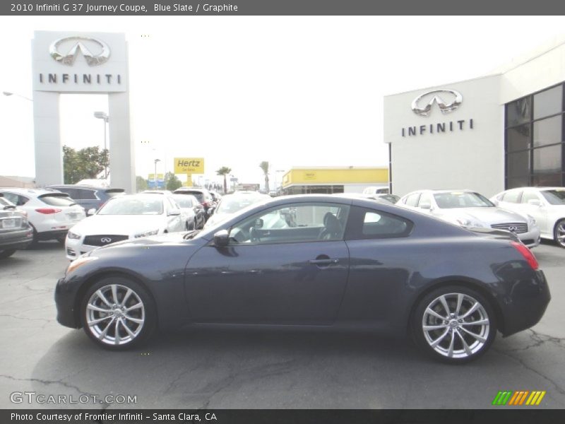 Blue Slate / Graphite 2010 Infiniti G 37 Journey Coupe