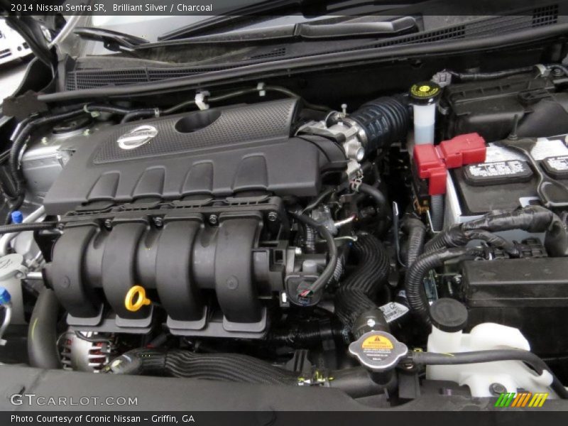 Brilliant Silver / Charcoal 2014 Nissan Sentra SR