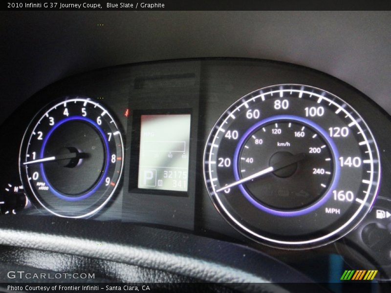 Blue Slate / Graphite 2010 Infiniti G 37 Journey Coupe