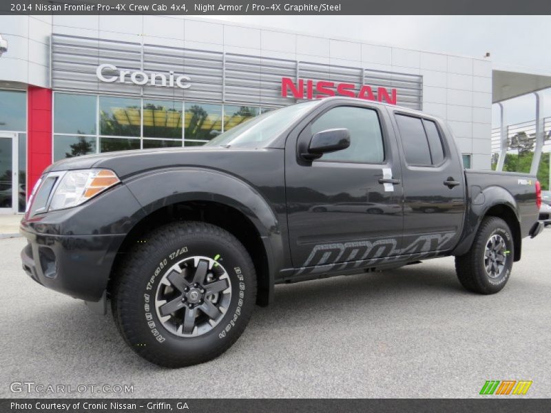 Night Armor / Pro-4X Graphite/Steel 2014 Nissan Frontier Pro-4X Crew Cab 4x4