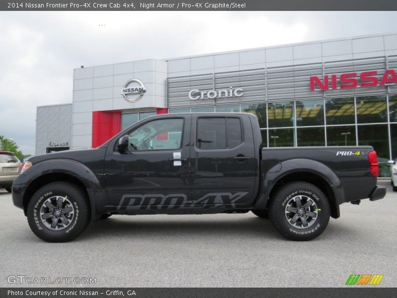 Night Armor / Pro-4X Graphite/Steel 2014 Nissan Frontier Pro-4X Crew Cab 4x4